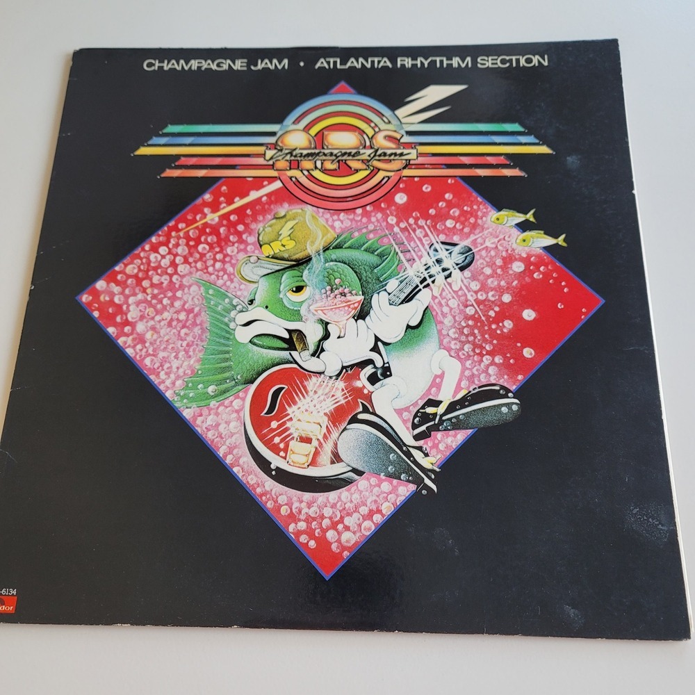 Atlanta Rhythm Section – Champagne Jam - 1978‎ Polydor PD-1-6134 Vinyl LP VG/VG
